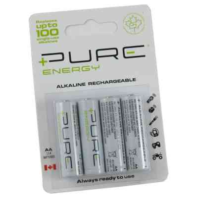 Pure Energy Pack 4 Pilas Alca Recarg Aa 2000mah